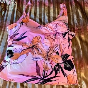 Beaded fun summer swimsuit top